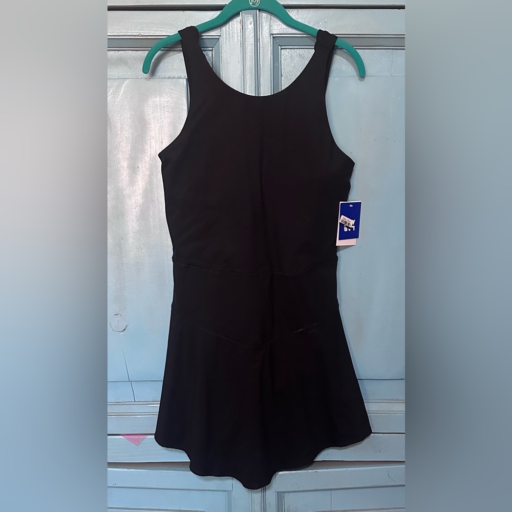 JoyLab Black Sleeveless Active  Dress